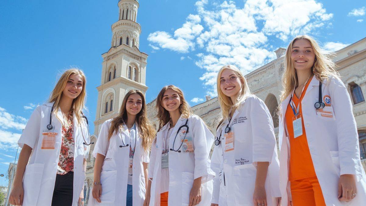 MBBS in Georgia 2026 - medical university campus for Indian students